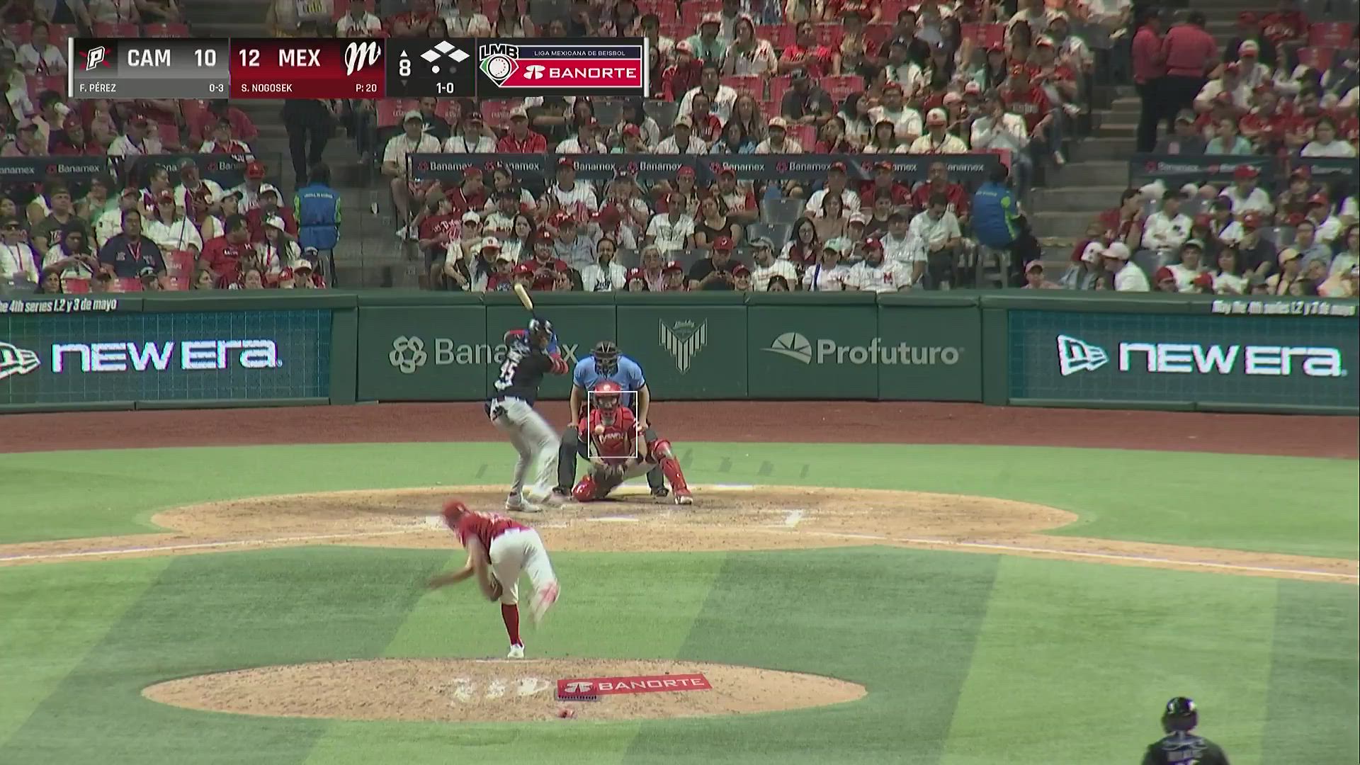 Piratas se lleva el juego 3 ante Diablos Rojos en 10 entradas